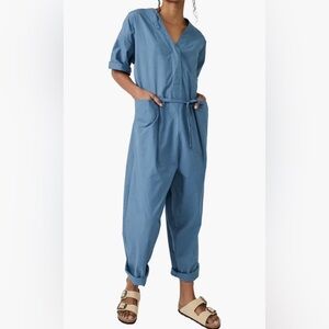 Free people cotton jumpsuit